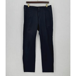 Kai-aakmann Mens Black Streetwear Chino Pants Sz US 34